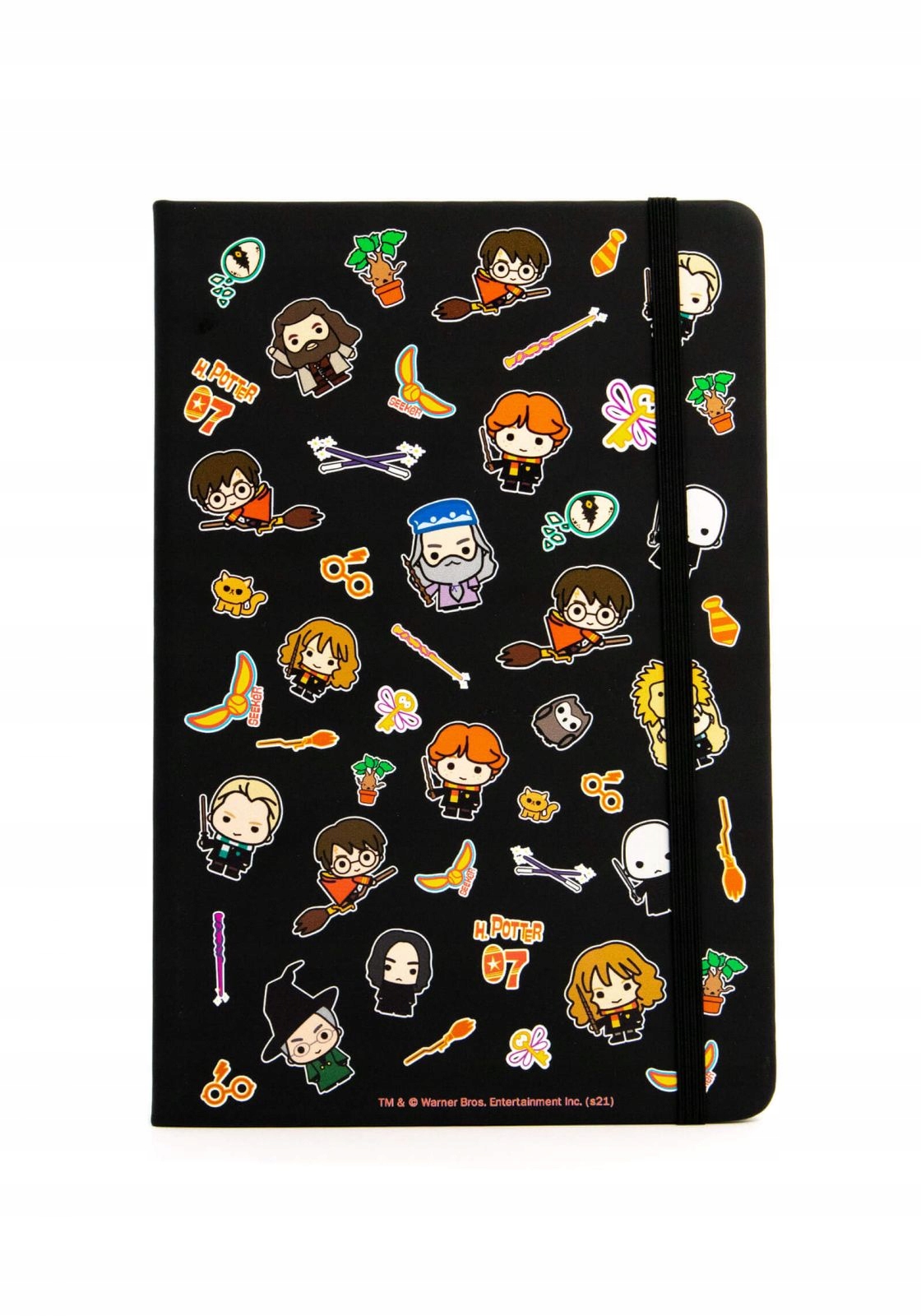 

Notes A5 w linie 96 kart gumka Harry Potter Chibi