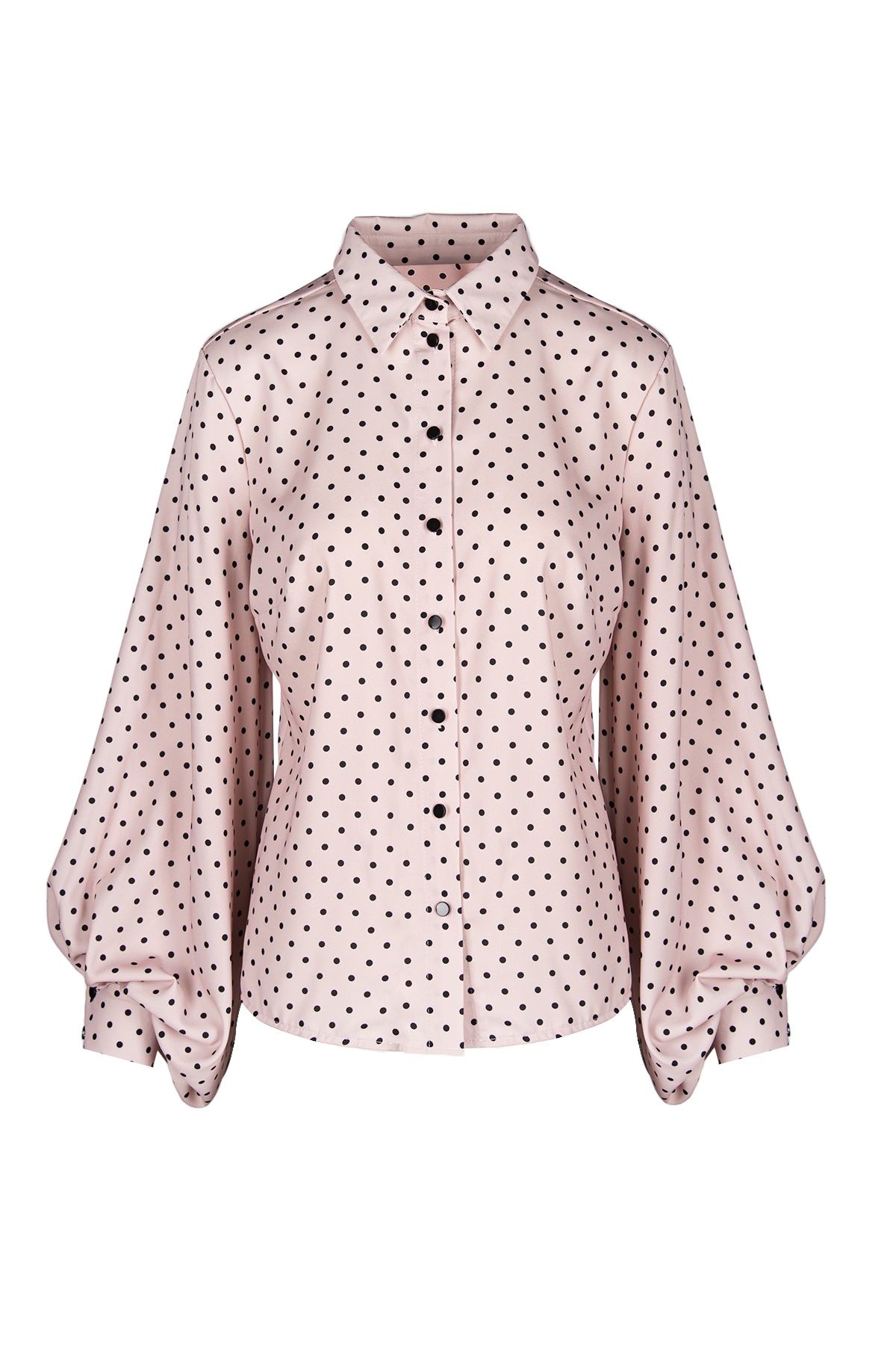 koszula w groszki Powder Pink 38
