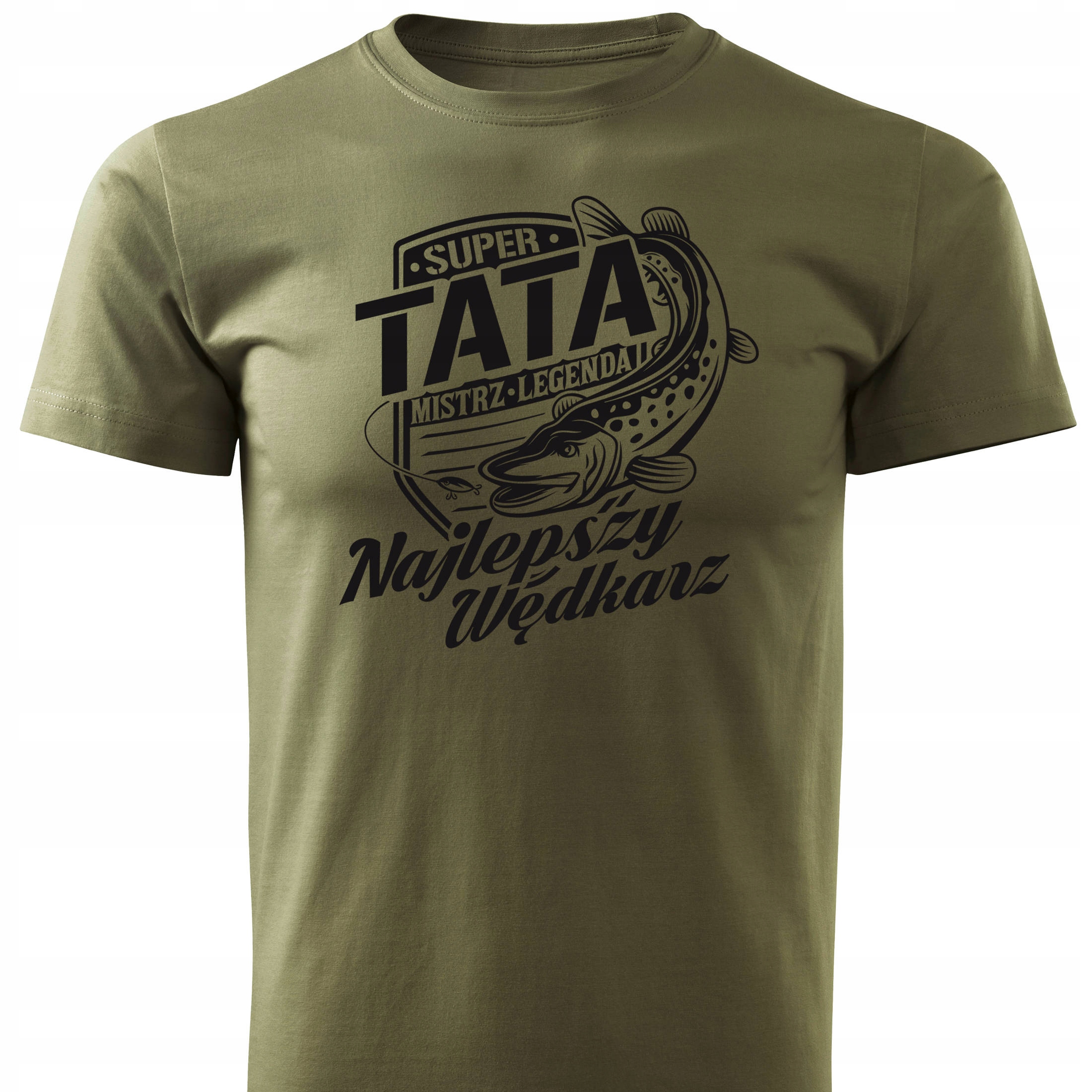 

na urodziny dla Taty T-shirt Wędkarz