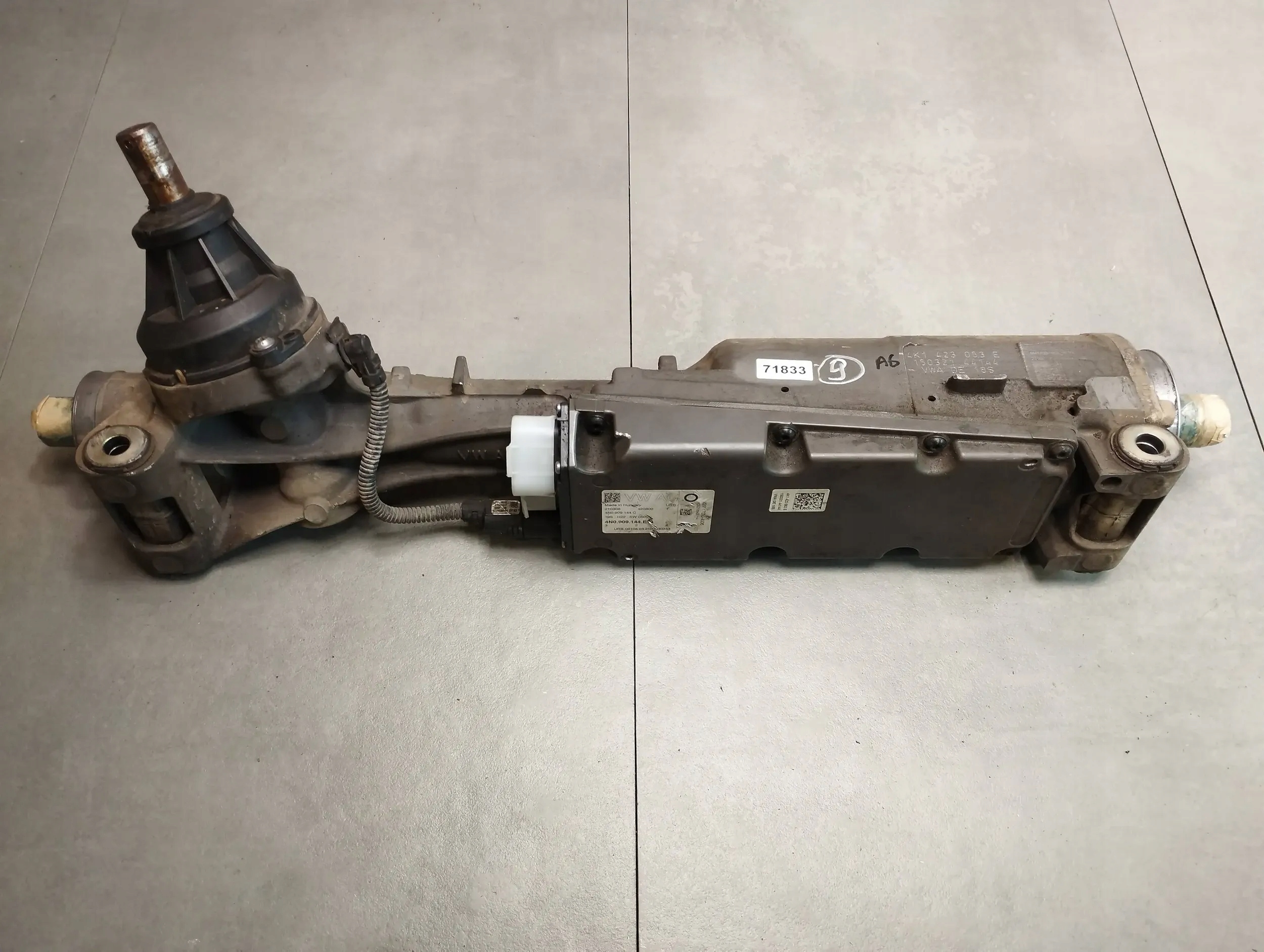 Audi A6 C8 servo control 4K1423053E 4M1423105K