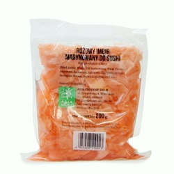 

Imbir marynowany różowy 200g Asia Foods