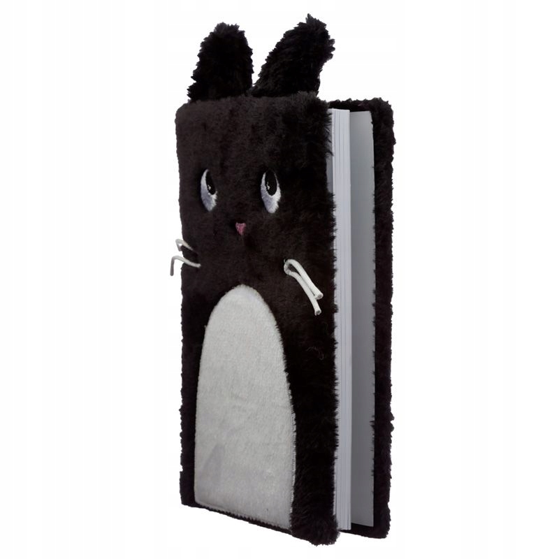 Puszysty pluszowy notatnik notes pamiętnik Kot EAN (GTIN) 5055071750168