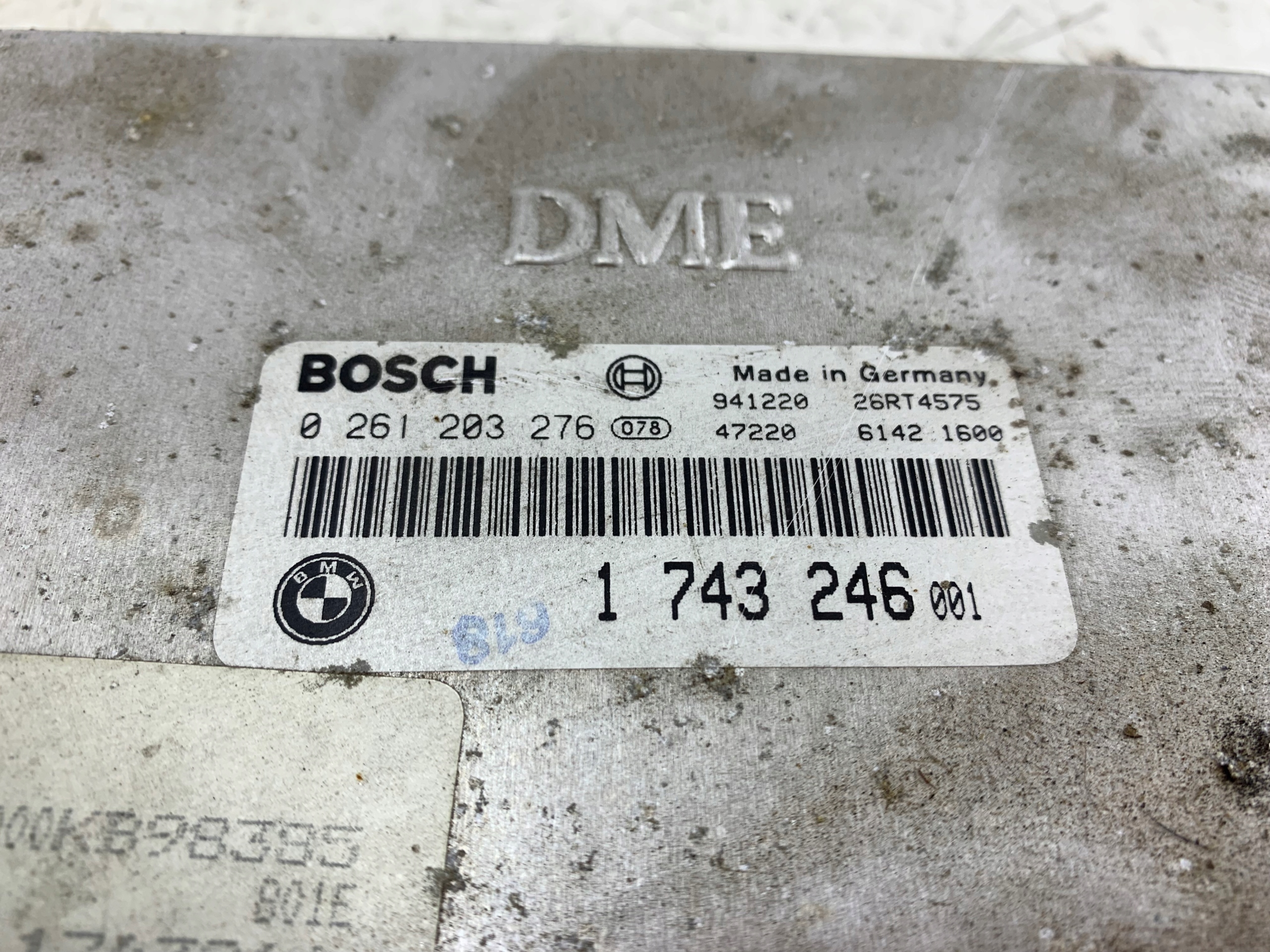 BMW E36 1.6 Centralina Motore 1743246