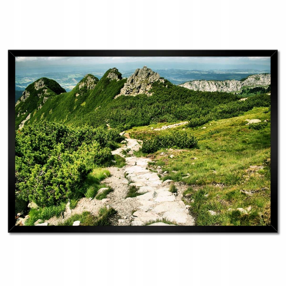 Plakáty v rámu 60x40 Tatry Polské hory Pohled
