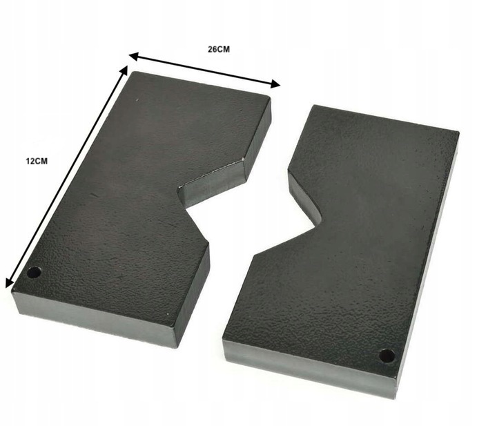 PRYZMY Z WYCIECIAMI DO PRASY 20T 30T 50T 60T 100T MOCNE GRUBE Kod producenta PDPWM