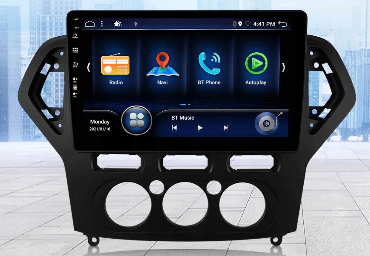 RADIO ANDROID FORD MONDEO MK4 2007-2010 4/64 +kam Radio pasmo AM pasmo FM
