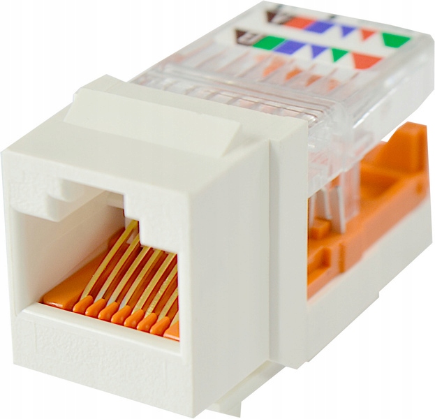 

Panduit NetKey Moduł keystone RJ45 kat.5e biały