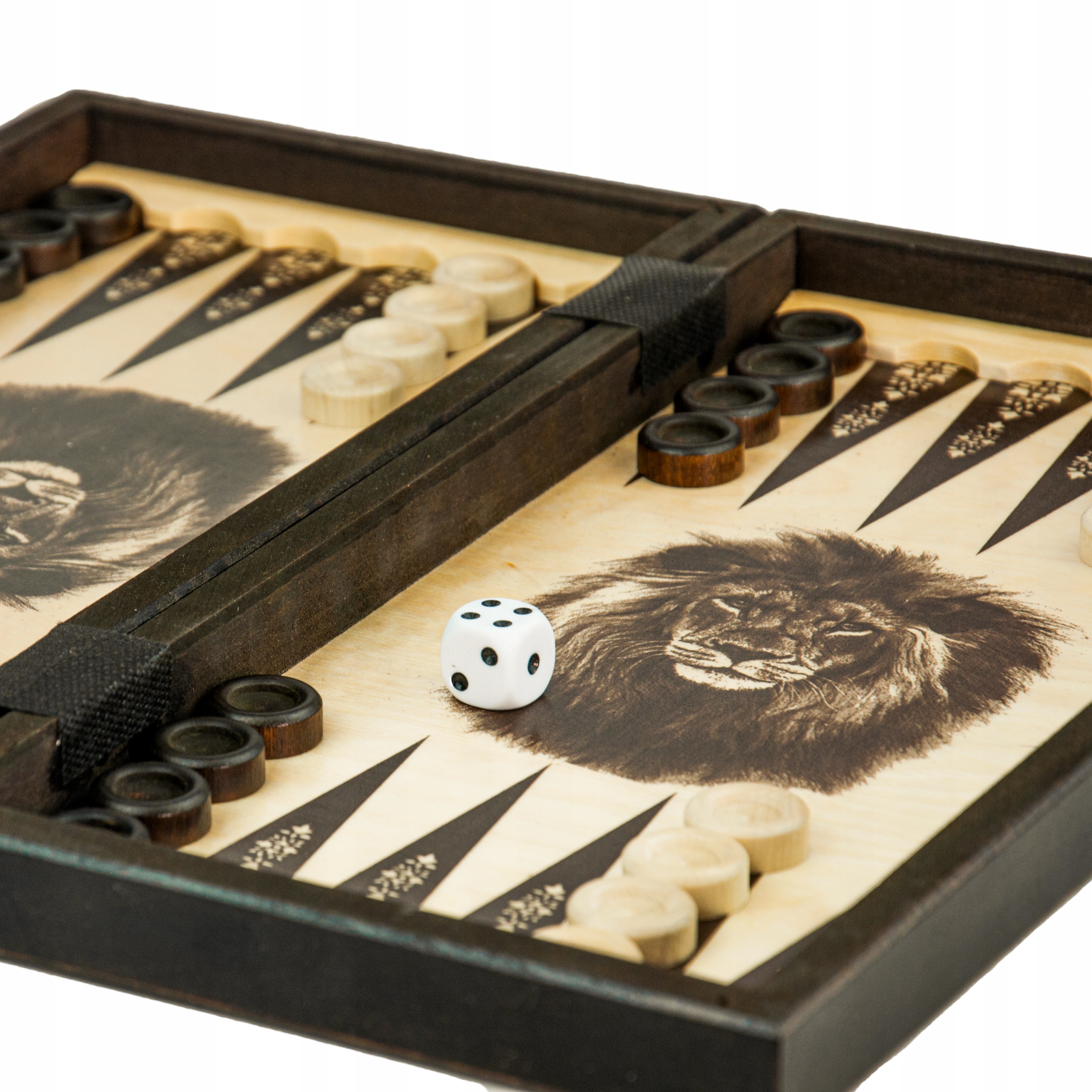 MEDINĖS KLASIKINĖS ŠAHMATŲ ŠAKETĖS BACKGAMMON 35cm Minimalus žaidėjų skaičius 2