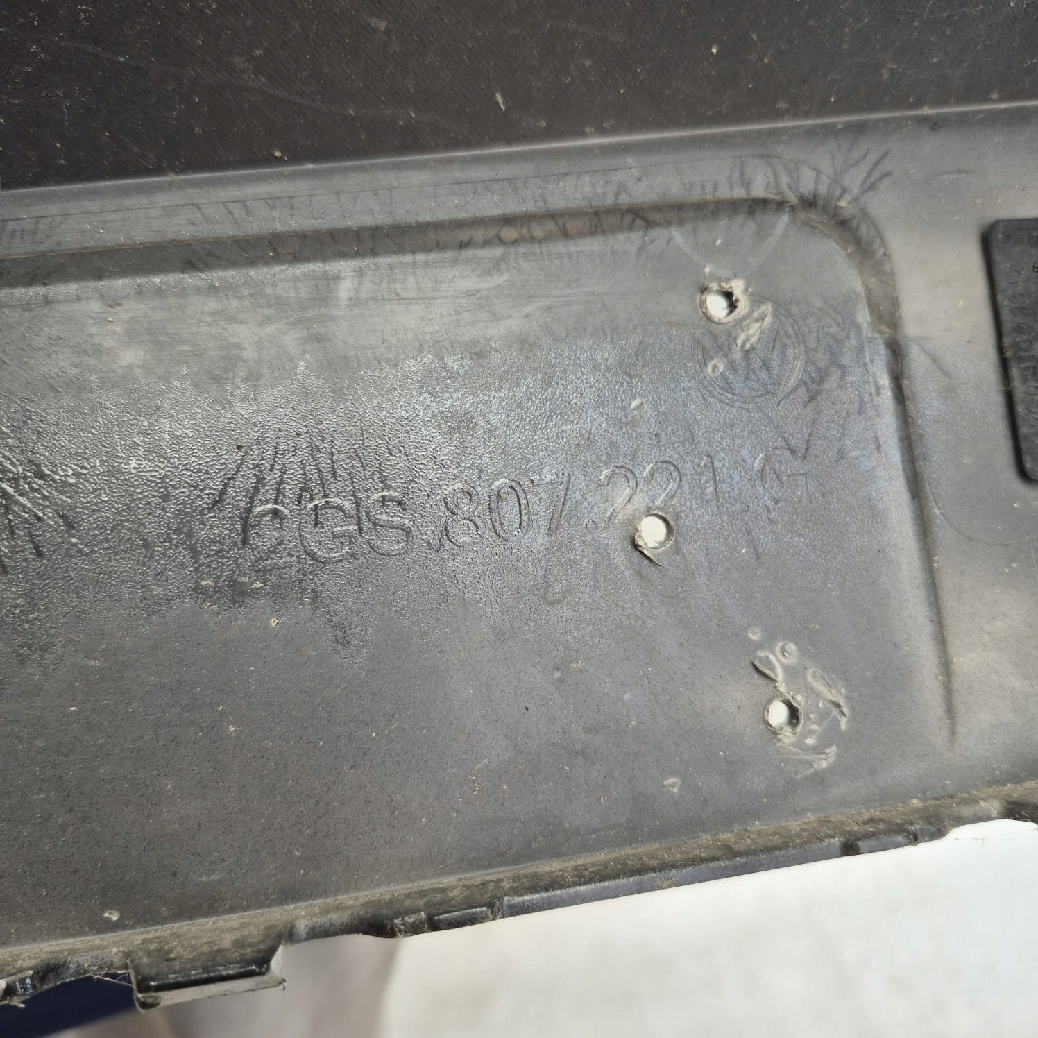 VW POLO VI 6 2G GTI 17-21 bumper front front PDC 2GS807221G