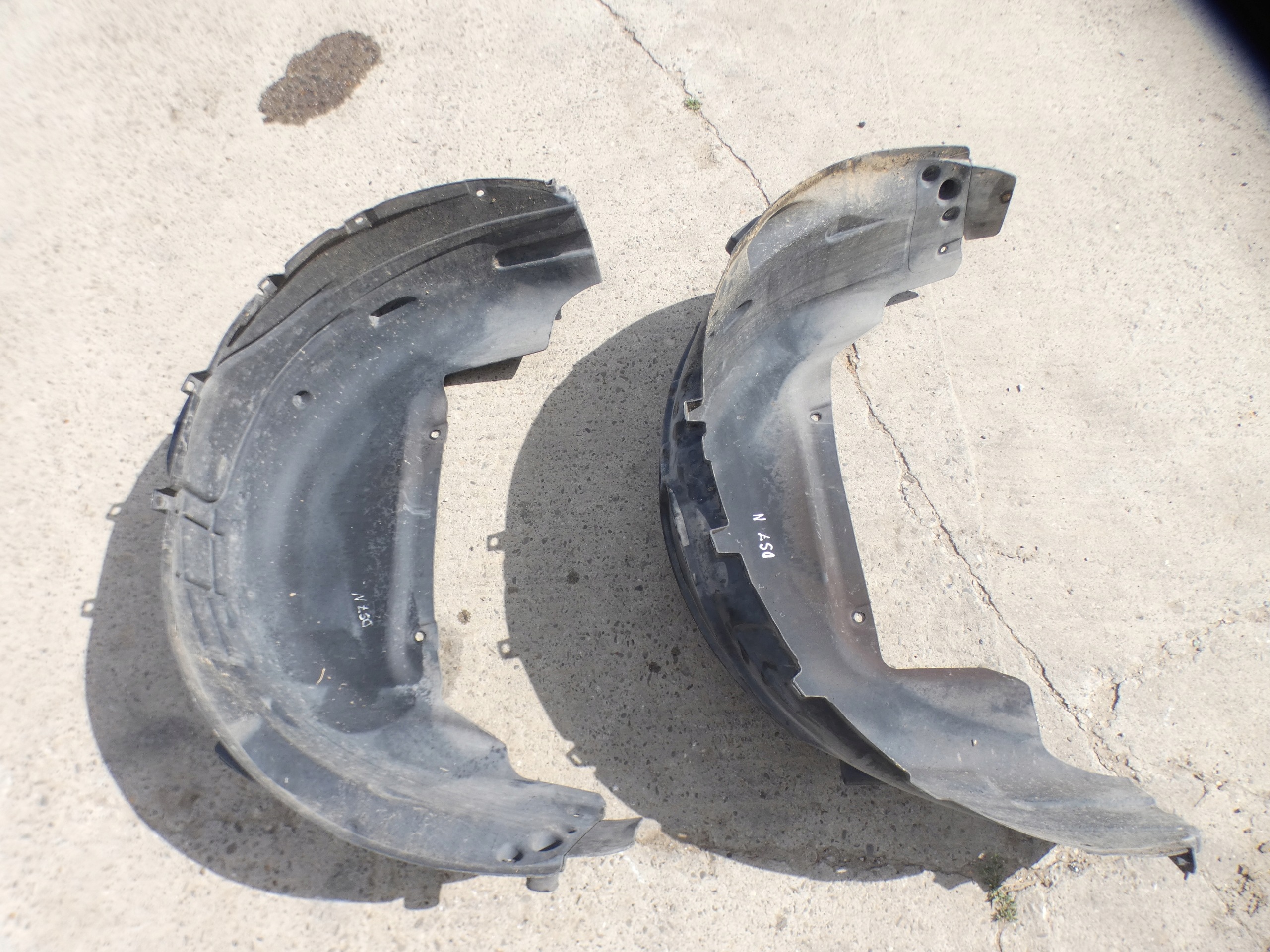 mudguard rear part right left CITROEN DS7