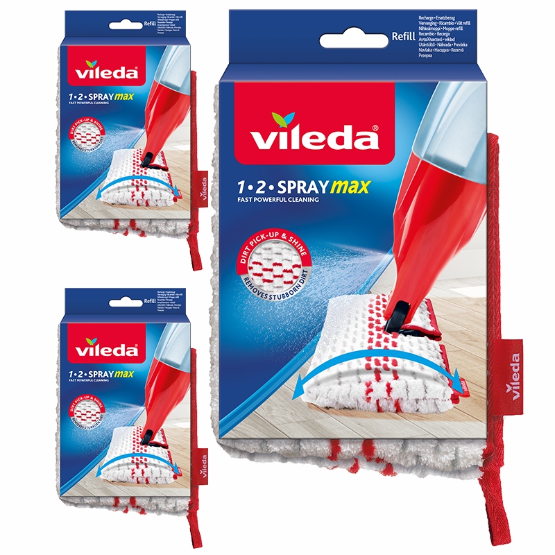Levně Vložka do mopu Vileda 1-2 Spray Max 3 ks