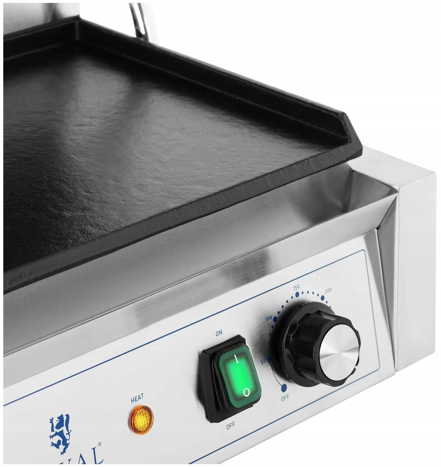 Grill kontaktowy ryflow. gładki 3600W Royal Catering RCPKG-3600-M 10011990