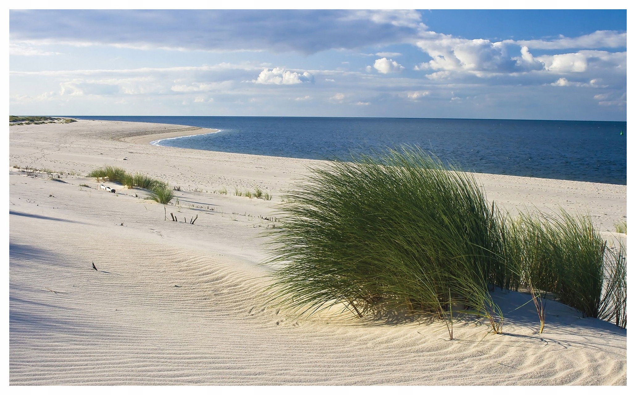 Fototapeta Pláž More Piesok Tráva Modrá 368x254 vinylová lepidlo