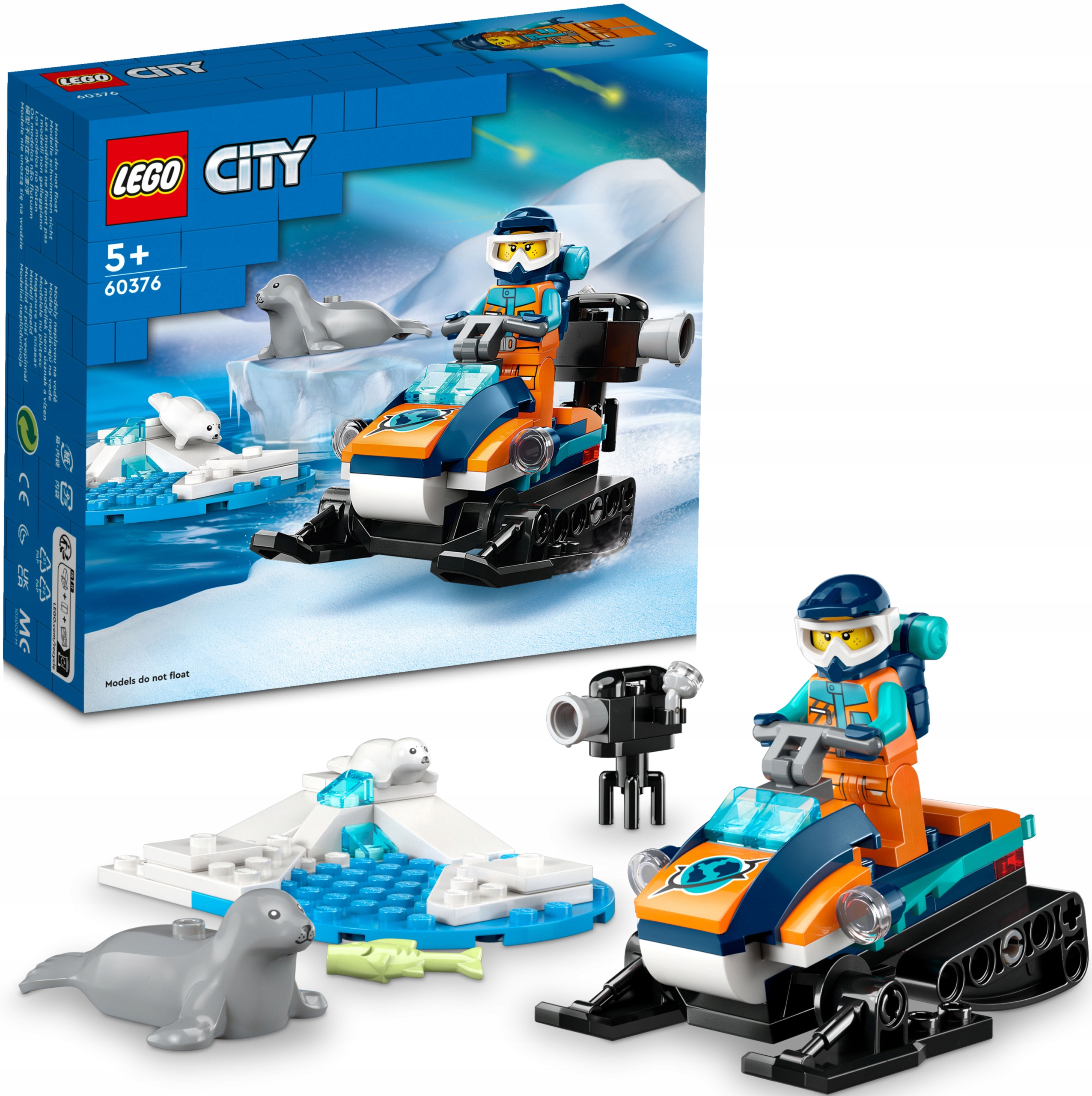 

Lego City Skuter śnieżny badacza Arktyki 60376