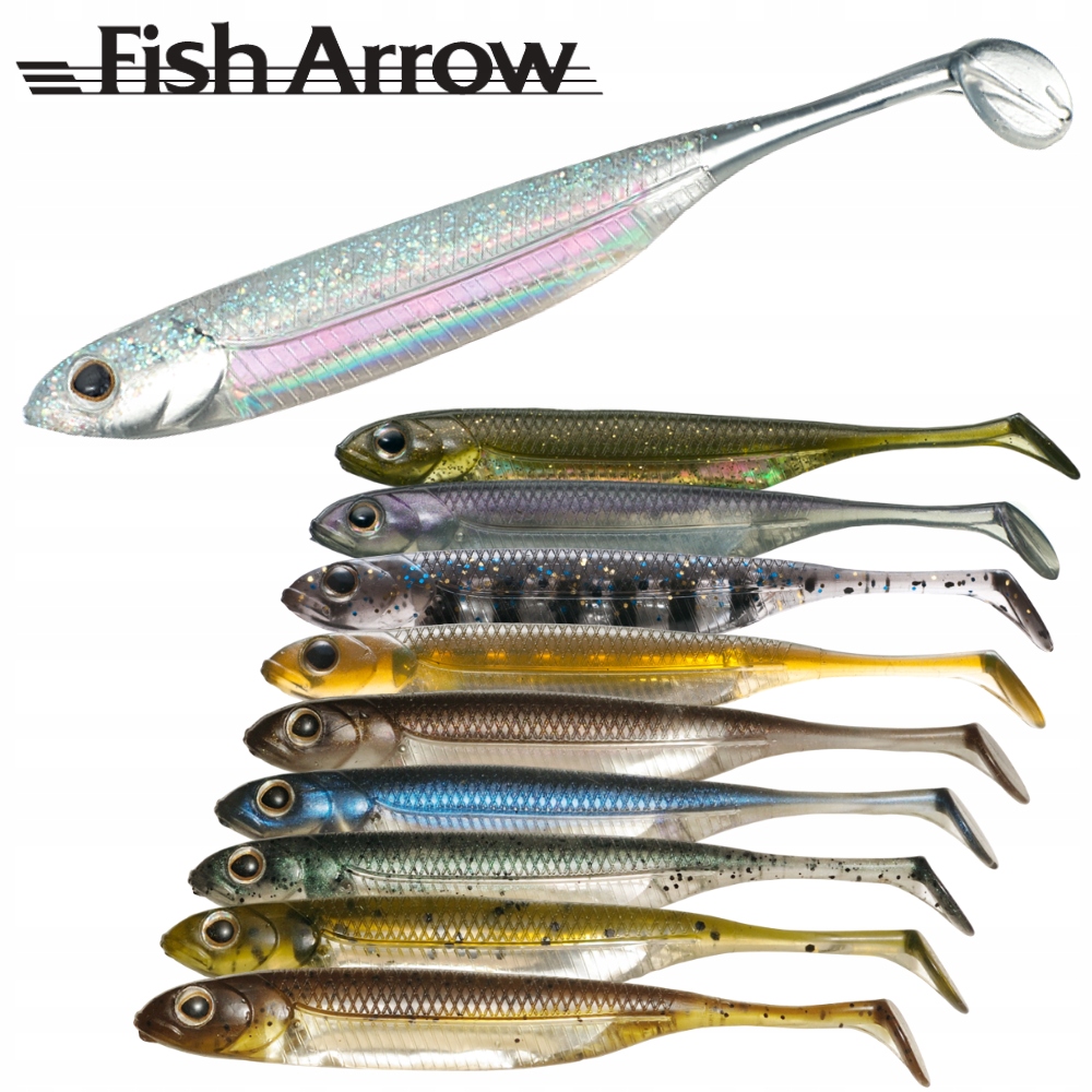 Kopyto FlashJ Shad 4,5 cm Fish Arrow Pstrąg Okoń Rodzaj kopyto