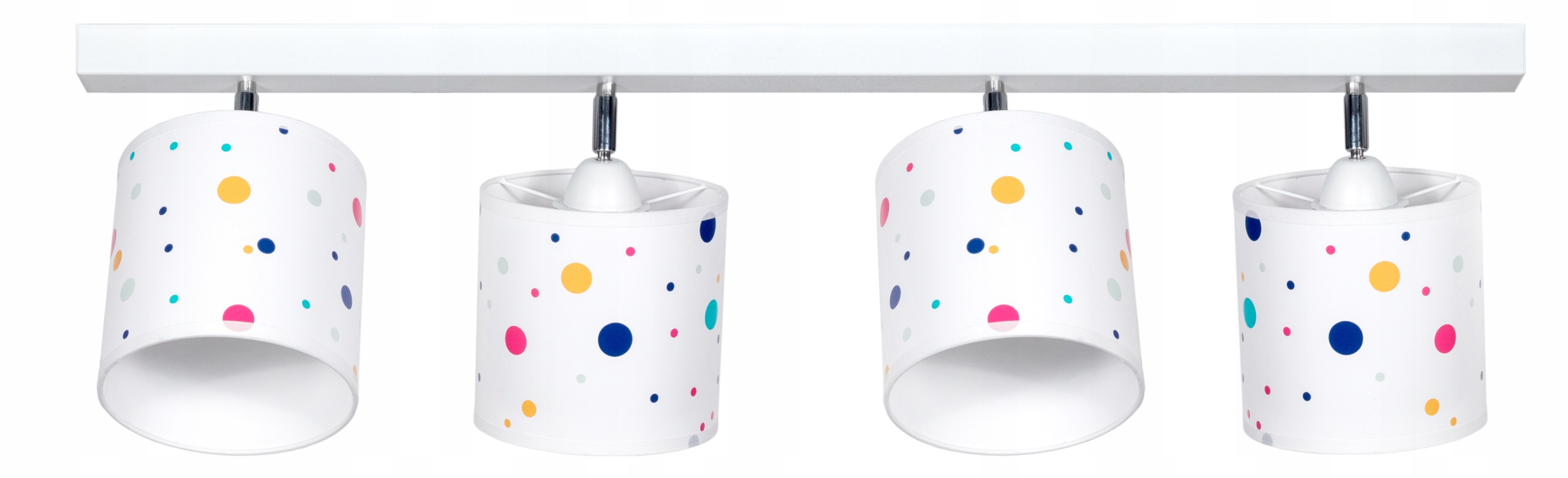 

Lampa sufitowa żyrandol dla dzieci kolorowe kropki