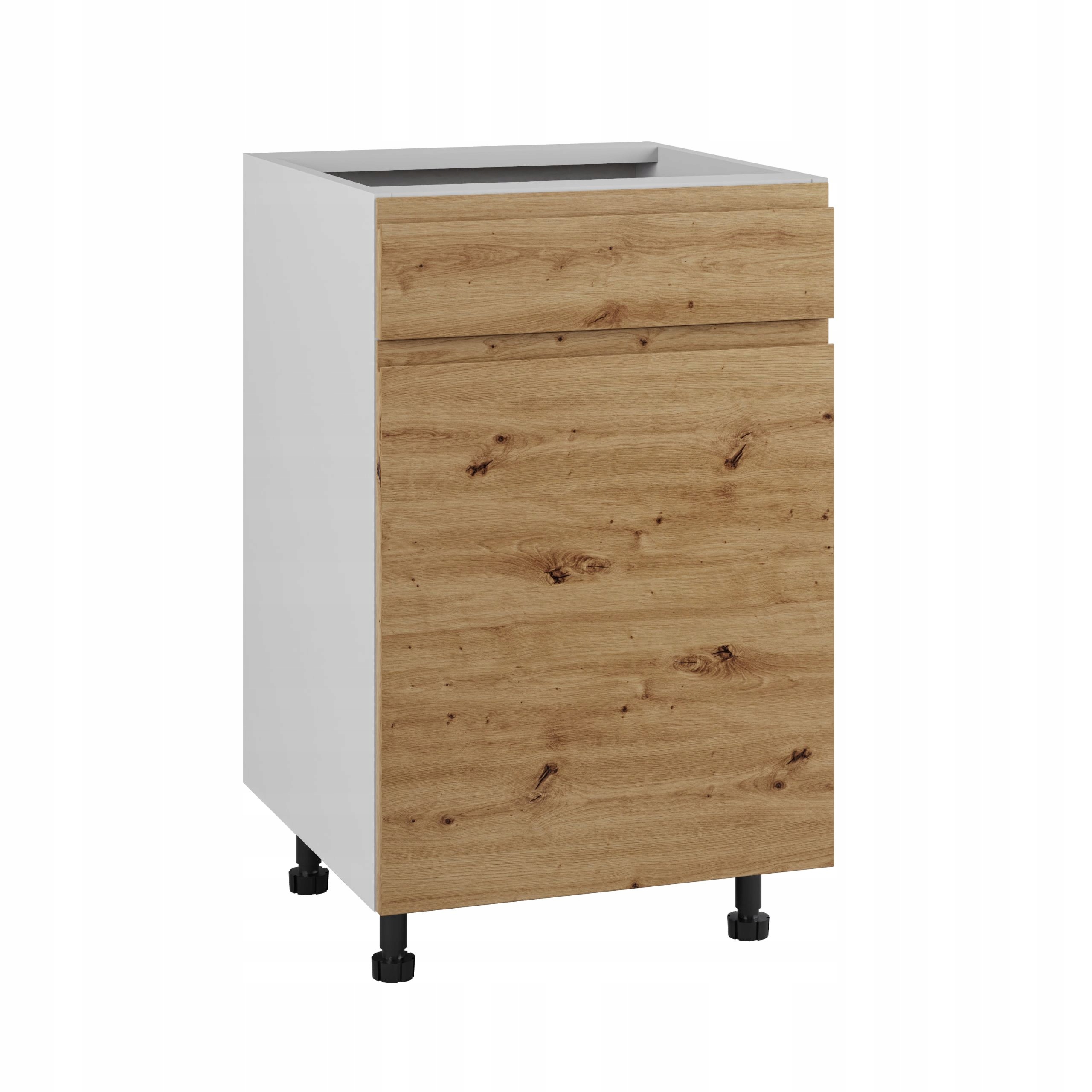 Kuchyňská skříňka 50 šuplík s plným bezúchytkovým výsuvem Dub Artisan