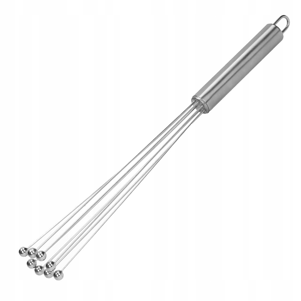 

Trzepaczka Stalowa Z Kuleczkami Ubijaczka Rózga