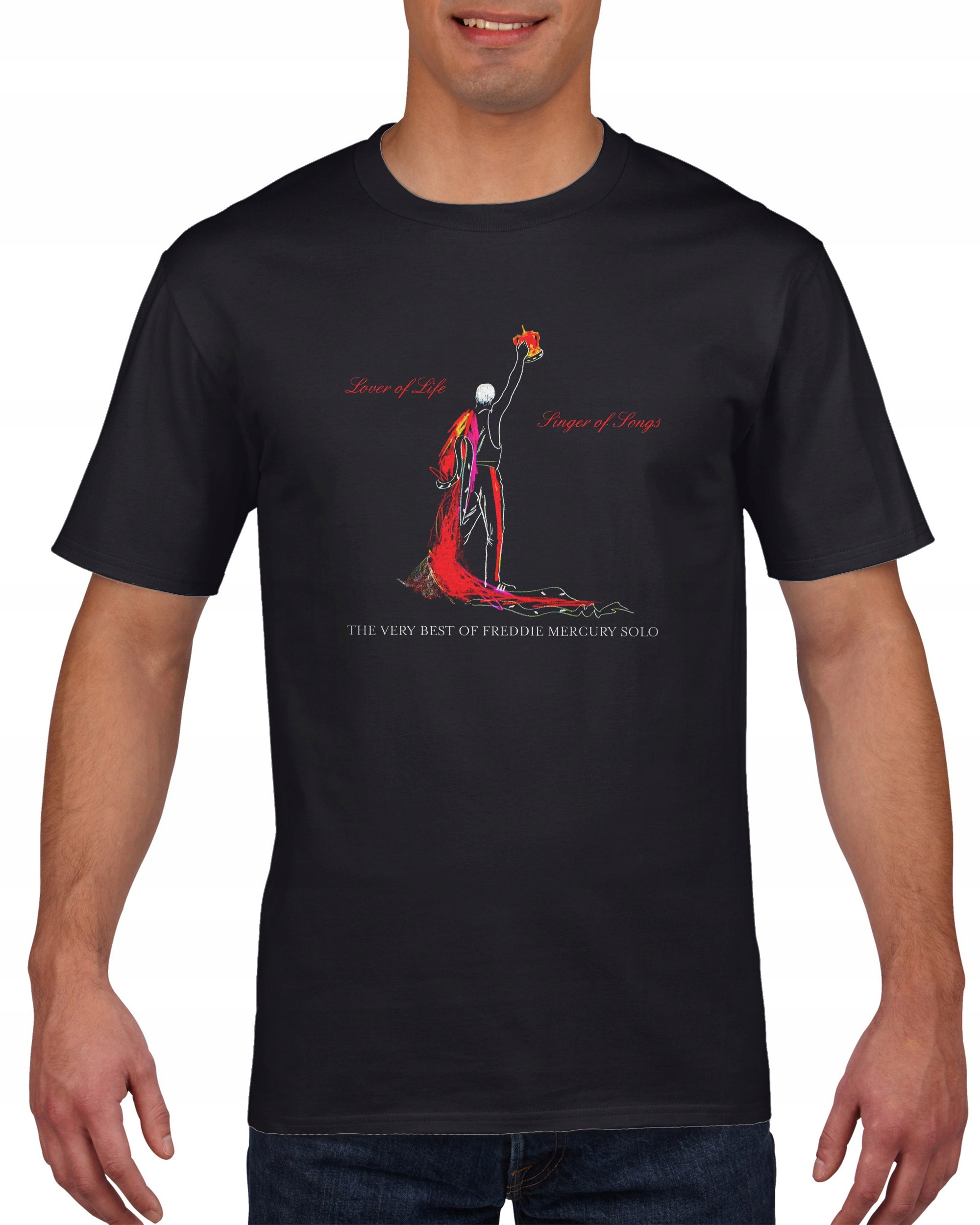 

Koszulka męska Queen Freddy Mercury c XXL