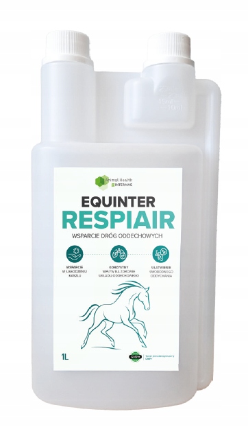 Equinter Respiair na drogi oddechowe mieszanka paszowa dla Koni 1 L