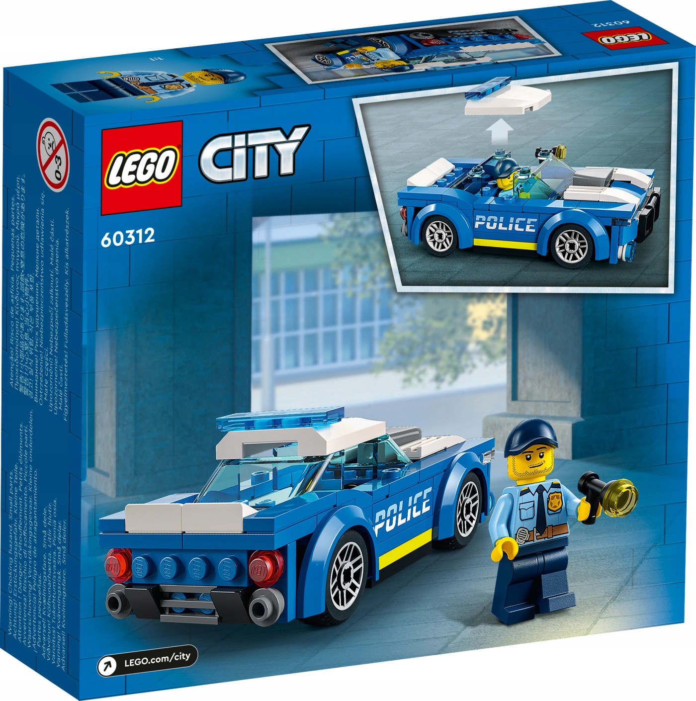 LEGO CITY 60312 Radiowóz Marka LEGO