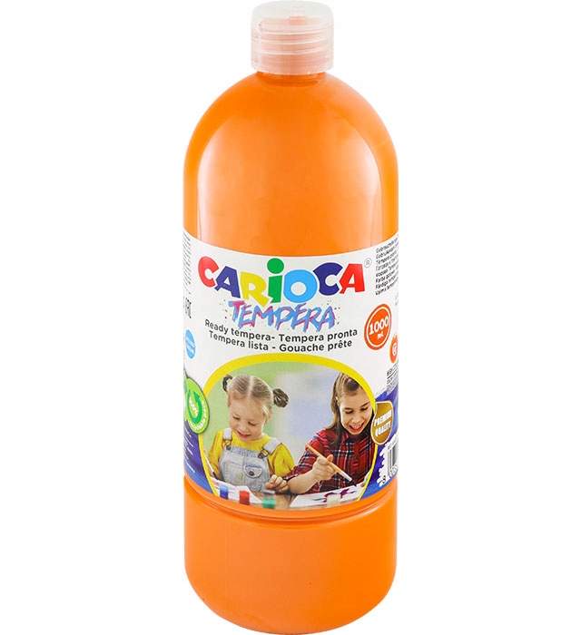 Barva Carioca tempera N 1000 ml (40430/11) oranžová