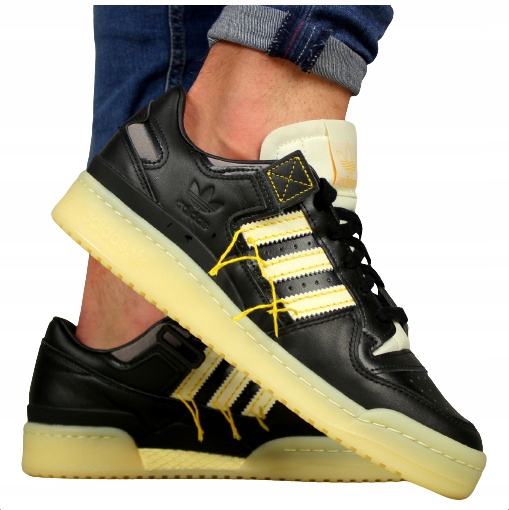 pánské boty Adidas Forum 84 Premium černé Kůže