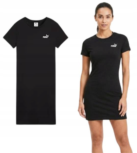 Šaty sukně Puma 684974 01 přiléhavá tenisová černá S