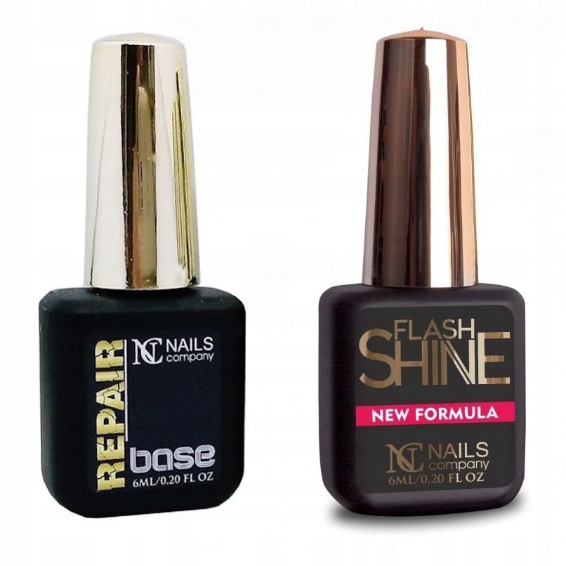 

Zestaw Flash Shine Top & Repair Base Baza 6ml