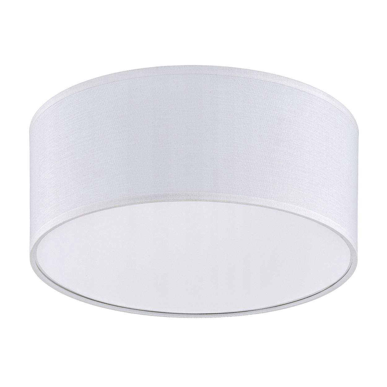 Stropná Lampa biela okrúhla 4xE27 50 cm, osvetlenie do obývacej izby, spálne