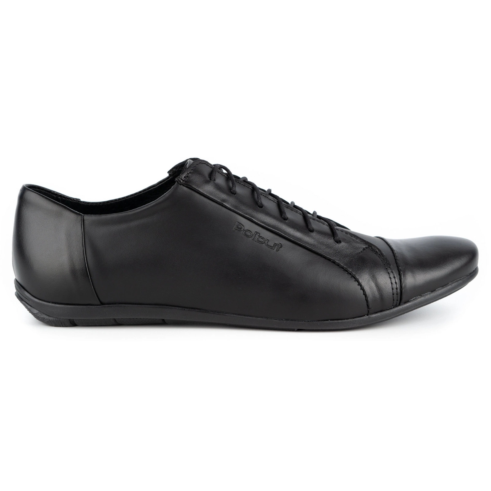 BUTY MĘSKIE CASUAL SKÓRA 100% C23 CZARNY 44