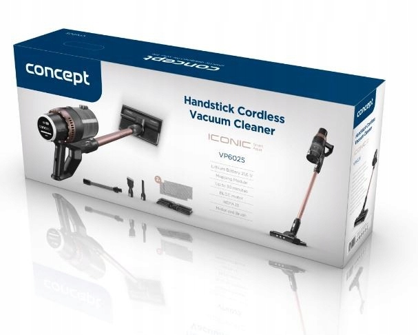 CONCEPT Odkurzacz pionowy VP6025 Marka OneConcept