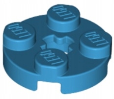

Lego Płytka 2x2 Okrągła C. Lazurowa (4032/6226919)