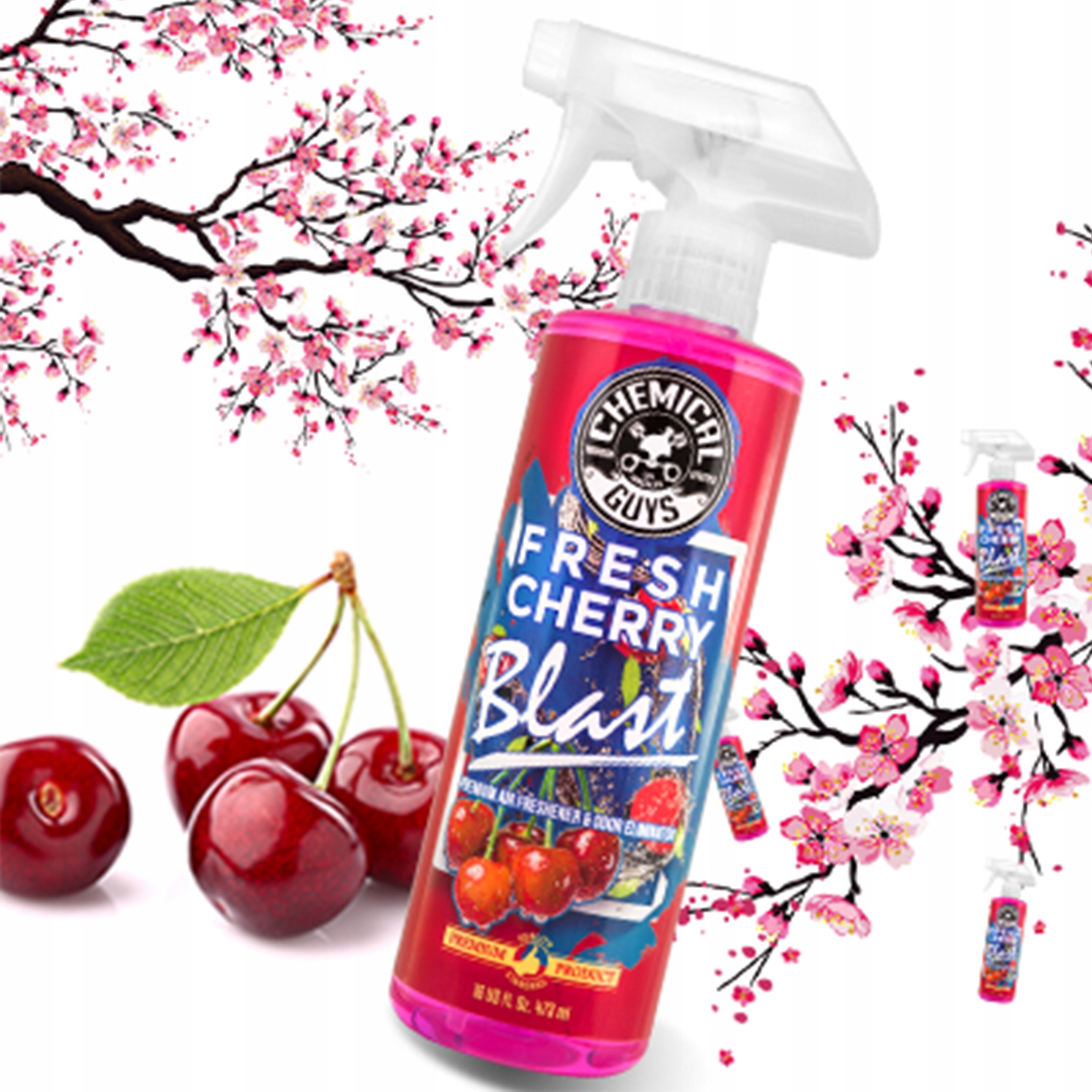 CHEMICAL GUYS FRESH CHERRY BLAST - Zapach do Auta EAN (GTIN) 0811339029088