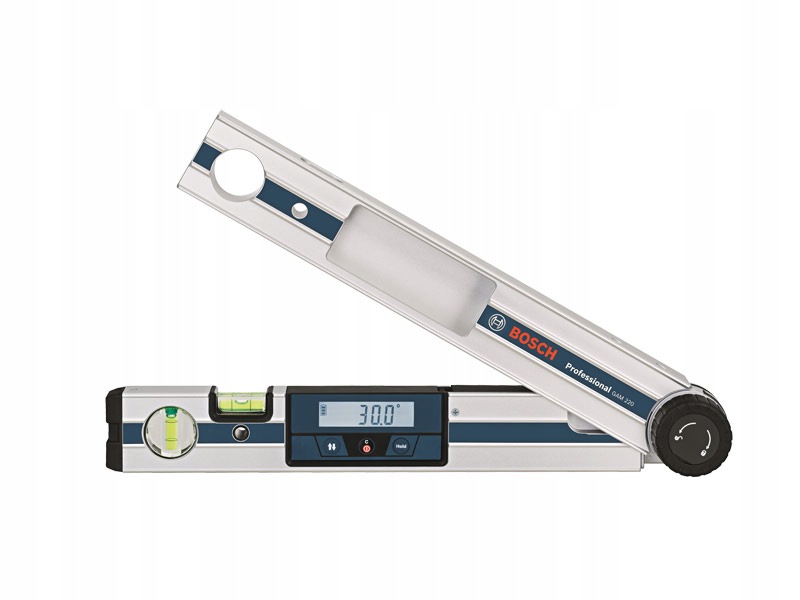 Miernik Kąta Elektroniczny Kątomierz Cyfrowy Poziomica Gam 220 Mf Bosch