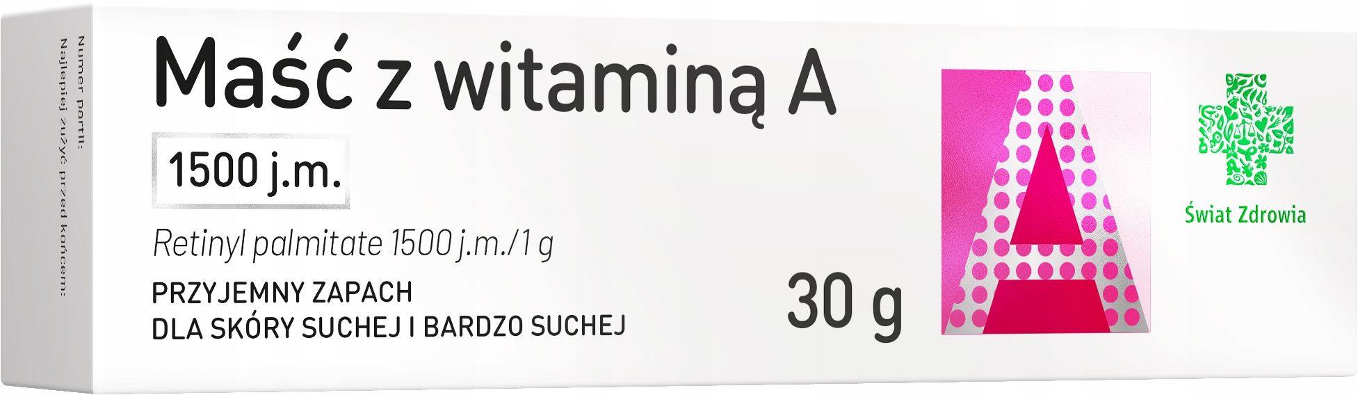

Mocna Maść Z Witaminą A 1500 J.m Cytrynowa