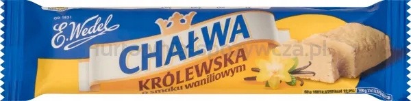 Levně Wedel Chalva Královská vanilková 50 g