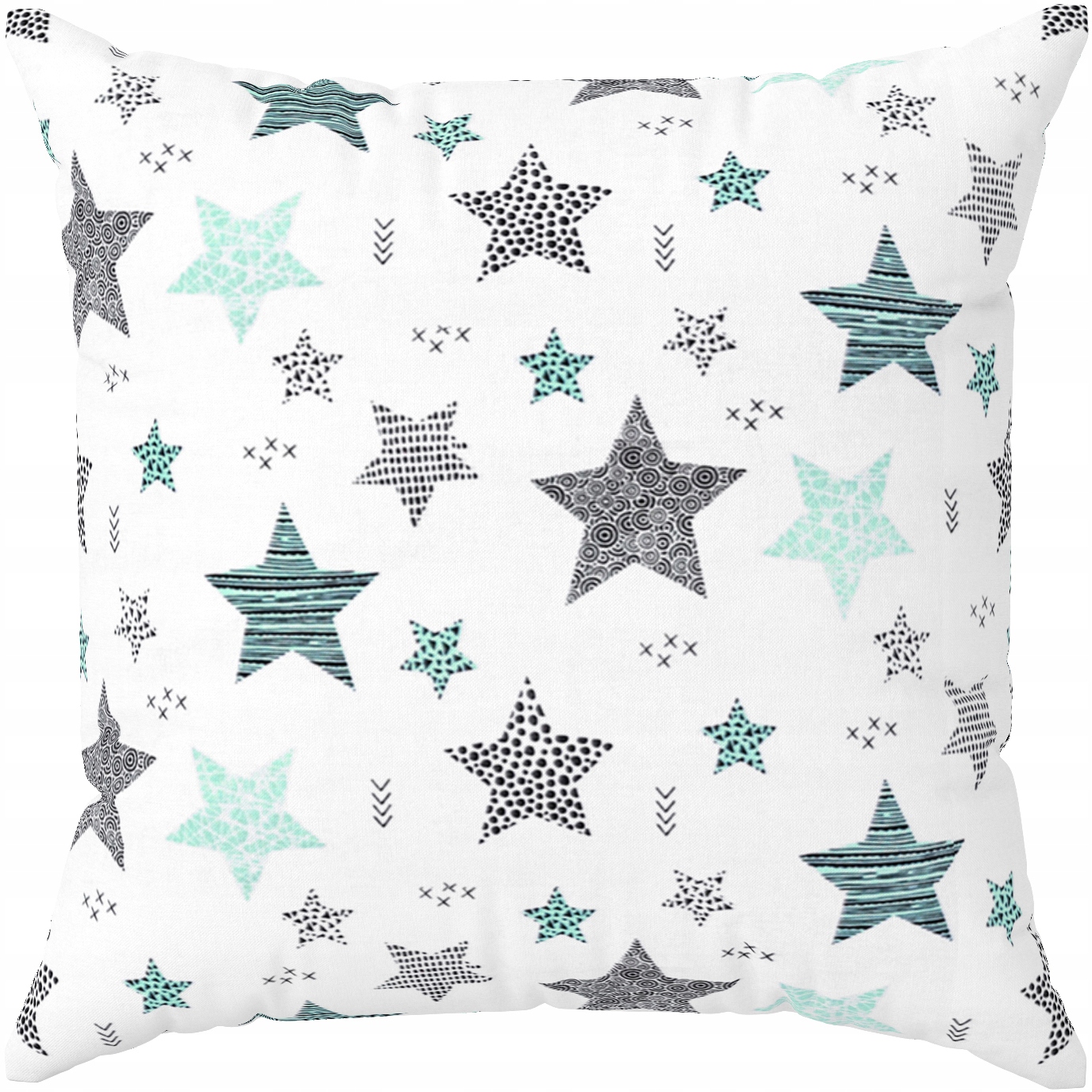 POSZEWKA NA PODUSZKĘ 45x45 BAWEŁNA 100% BAWEŁNIANA NA ZAMEK