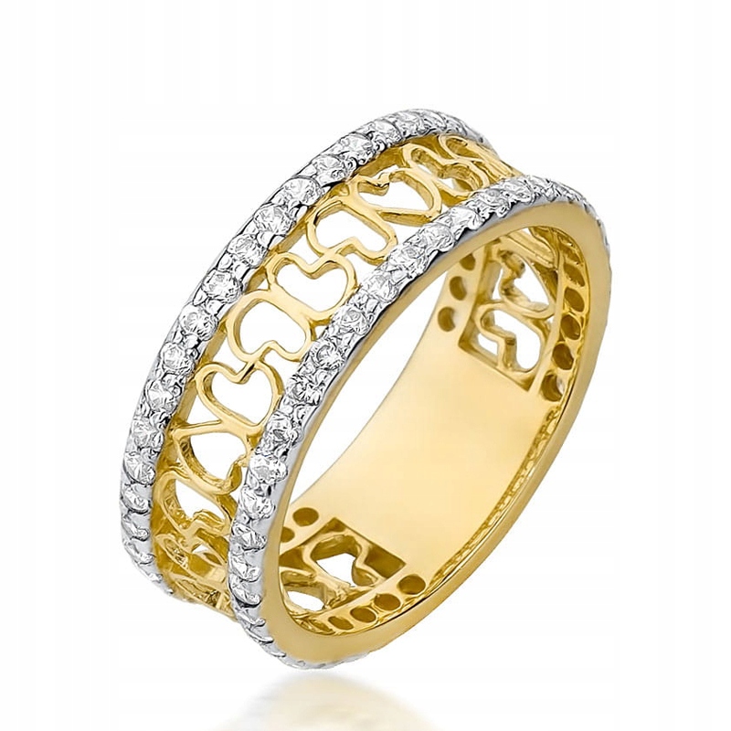 

Pierścionek Złoty Z Brylantami 0,98ct