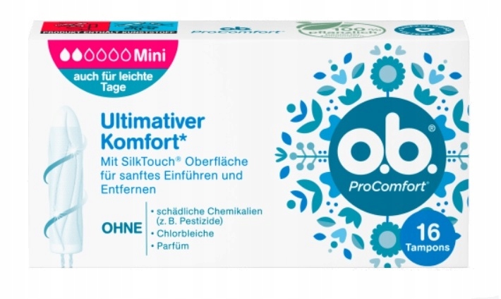 

O.b. Tampony Pro Comfort Mini, 16 szt