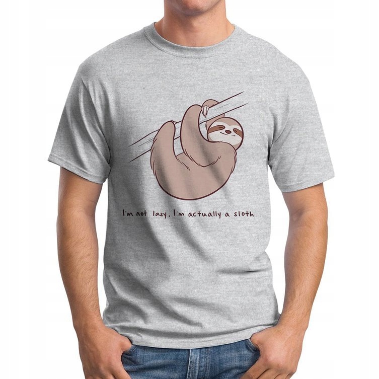 

Koszulka T-Shirt Prezent Leniwiec Dla Niego S