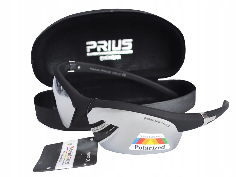 OKULARY MĘSKIE POLARYZACYJNE PRIUS SPORTOWE UV400 Płeć uniseks