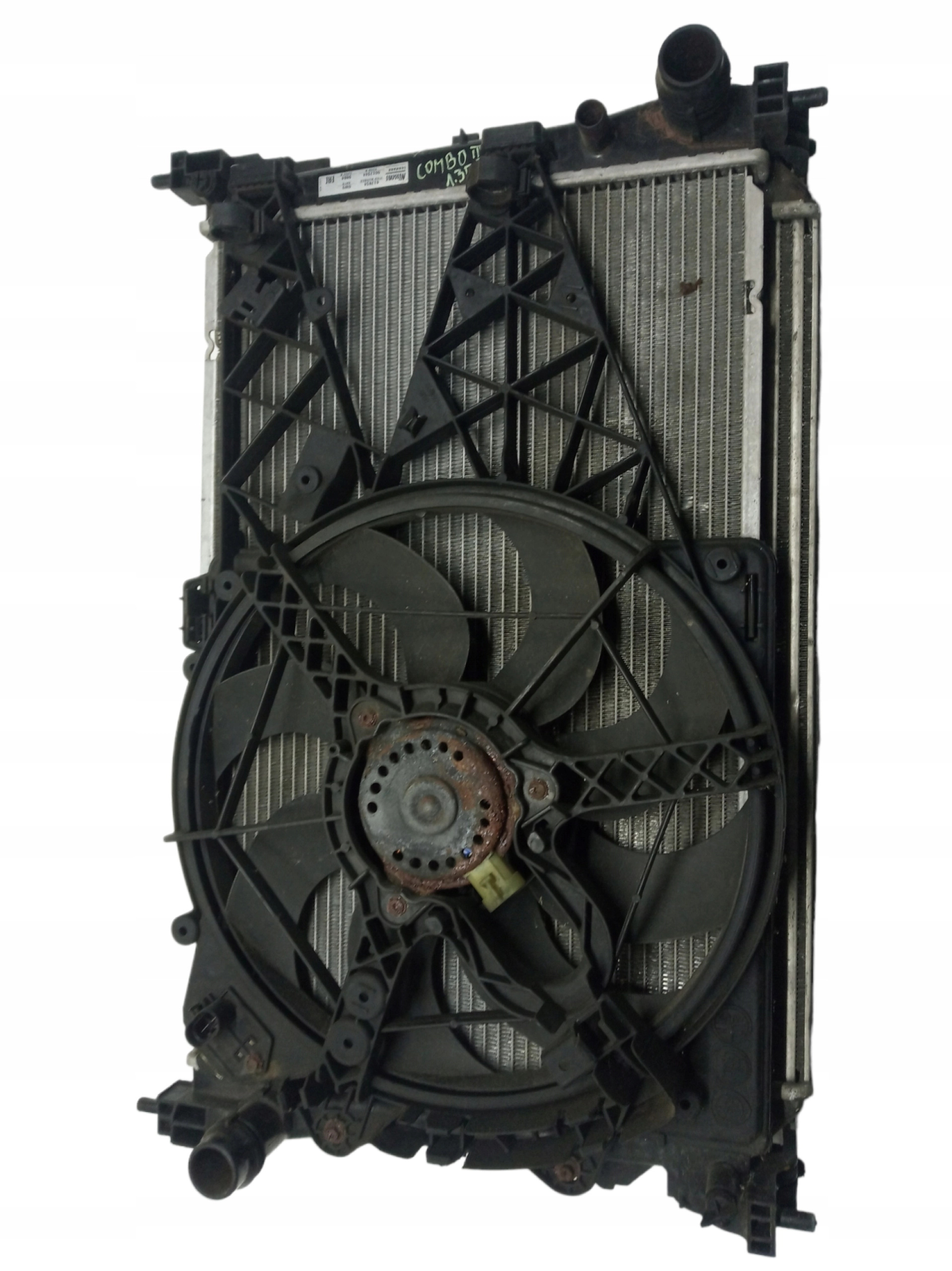 chladič vody ventilátor OPEL COMBO III 1.3 CDTI