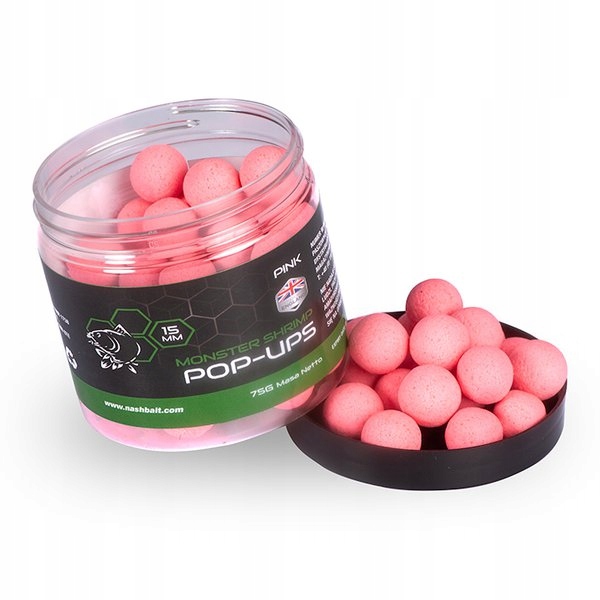 Pop Up Nash Monster Shrimp 15MM Pink