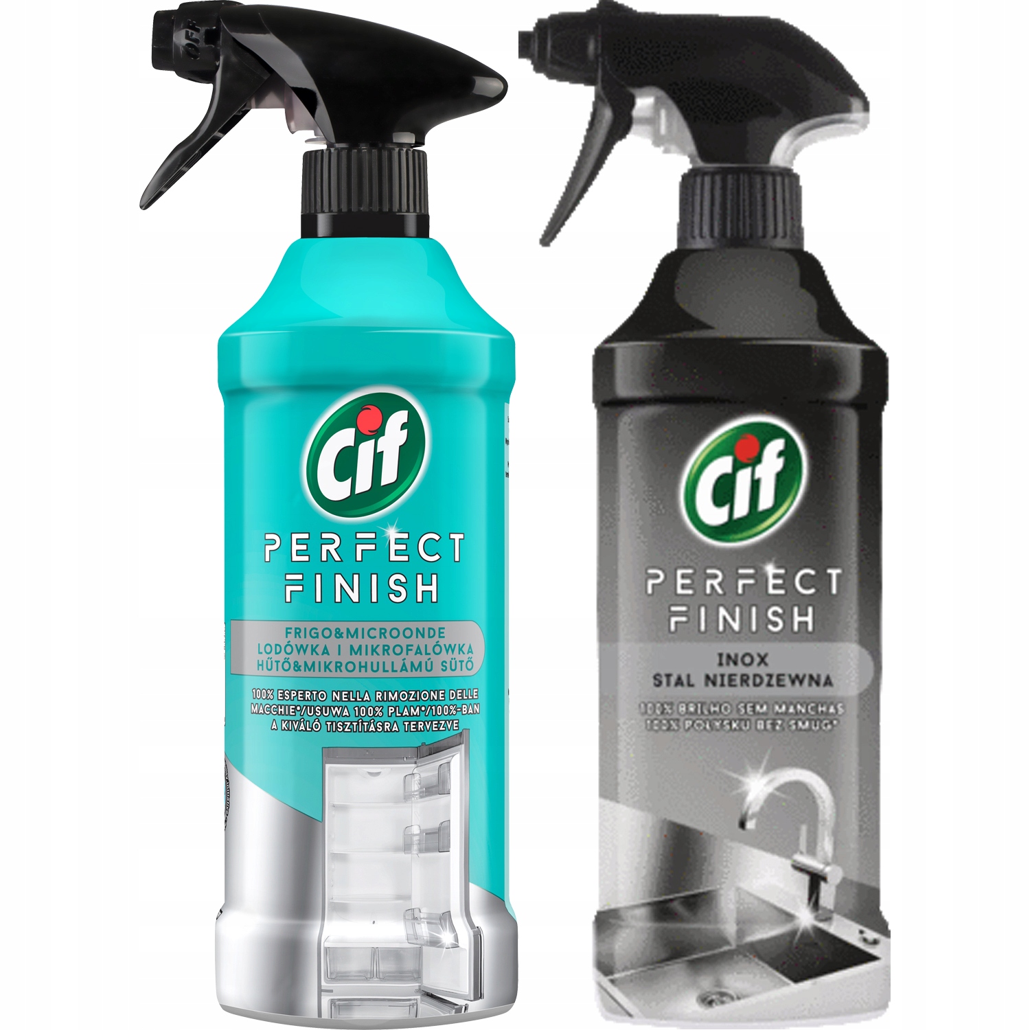 

Cif Perfect Finish Spray lodówka stal 2x435ml