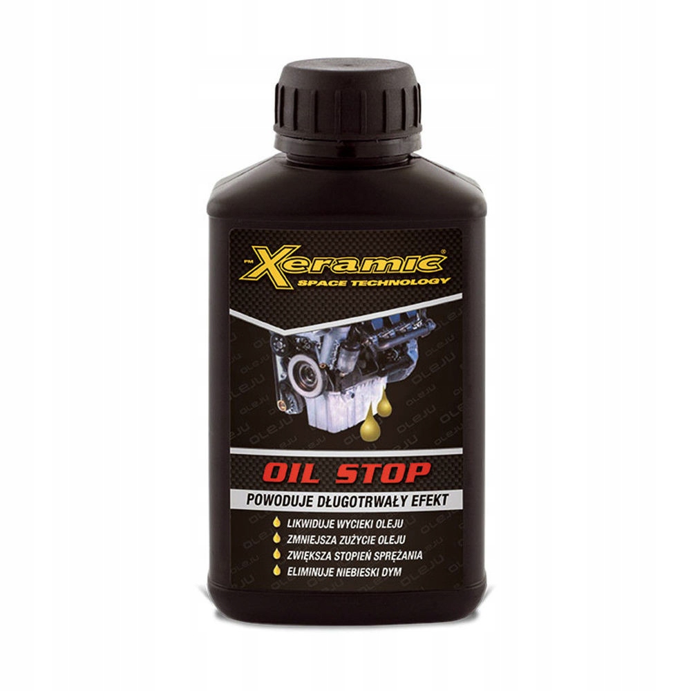 

Xeramic Oil Stop Wyciekom Oleju Likwiduje Wycieki