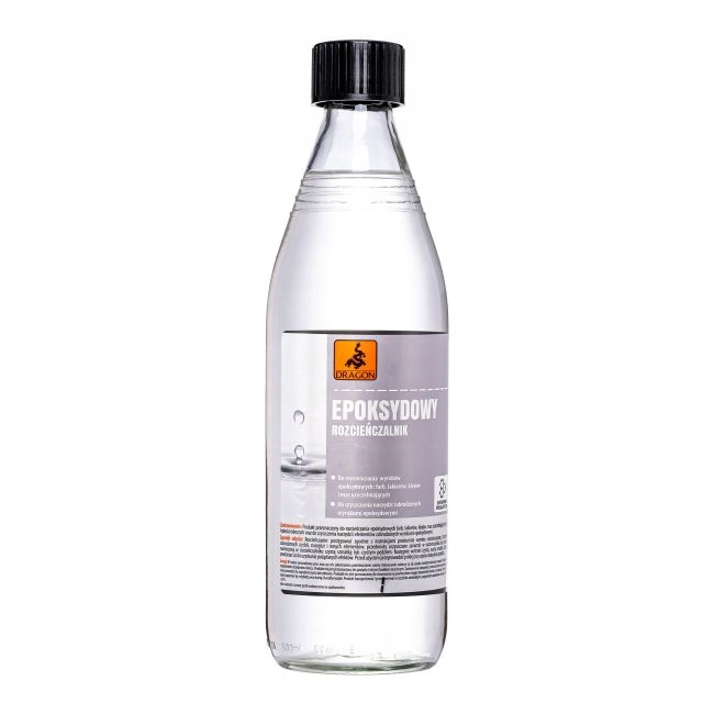 ROZCIEŃCZALNIK EPOKSYDOWY 0,5L BUT SZKL DRAGON