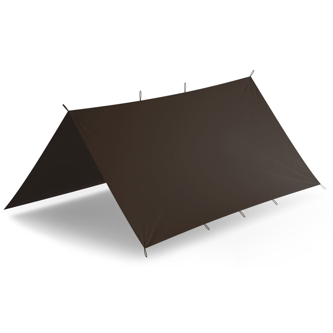 Plachta Bivaková Helikon Supertarp Earth Brown