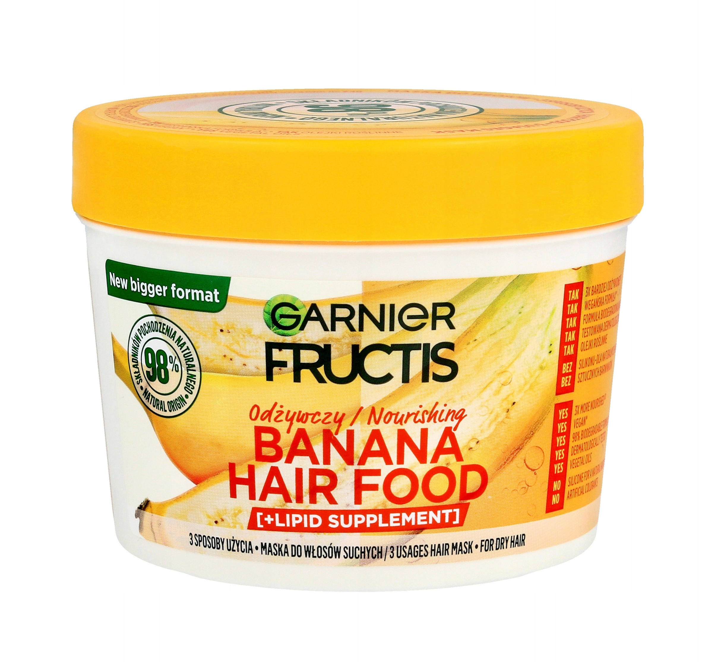

Fructis Hair Food Maska odżywcza do włosów suchych