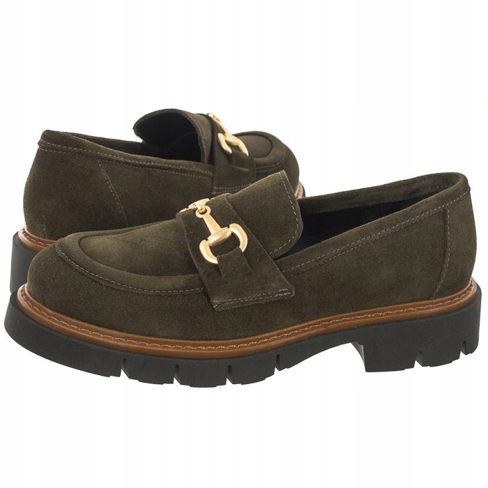 Kožené boty Dámské polobotky Mokasíny Venezia 2546050